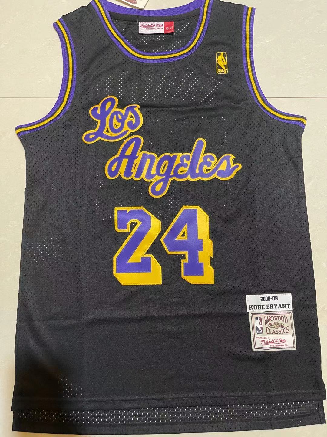 24#黑01.jpg NBAJE2601-01-259 Los Angeles Lakers Basketball Jersey 259 USD12.98 - Image 1
