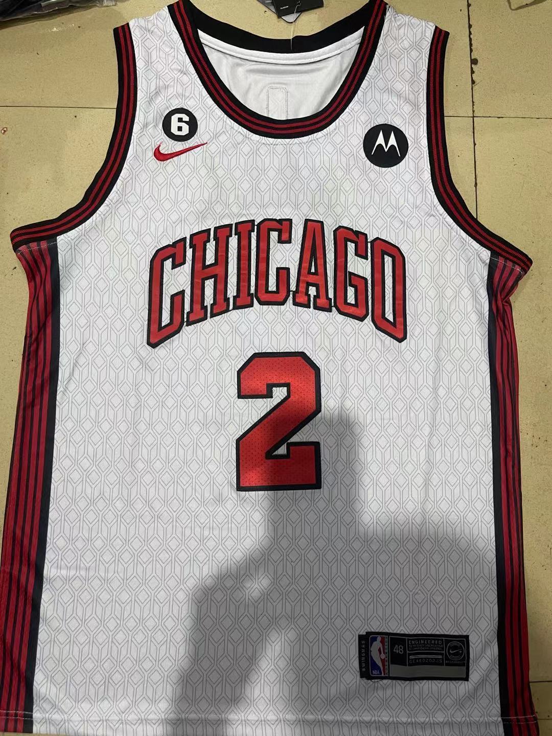 2#印花01.jpg NBAJE2601-02-005 Chicago Bulls Basketball Jersey 005 USD12.98 - Image 1