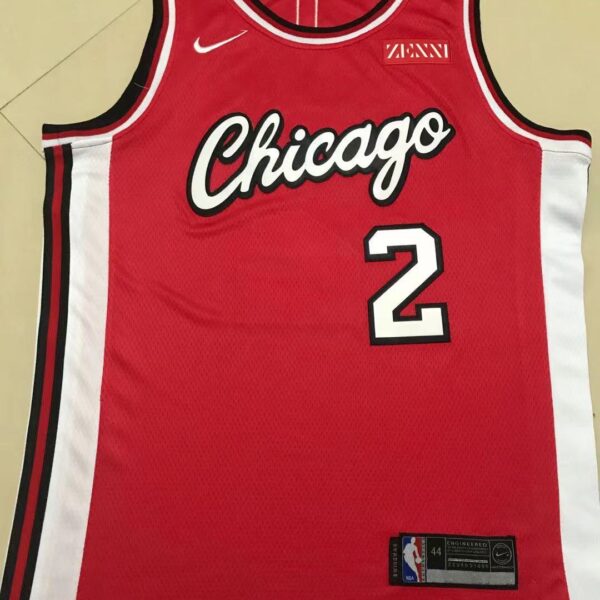 NBAJE2601-02-135 Chicago Bulls Basketball Jersey 135 USD12.98