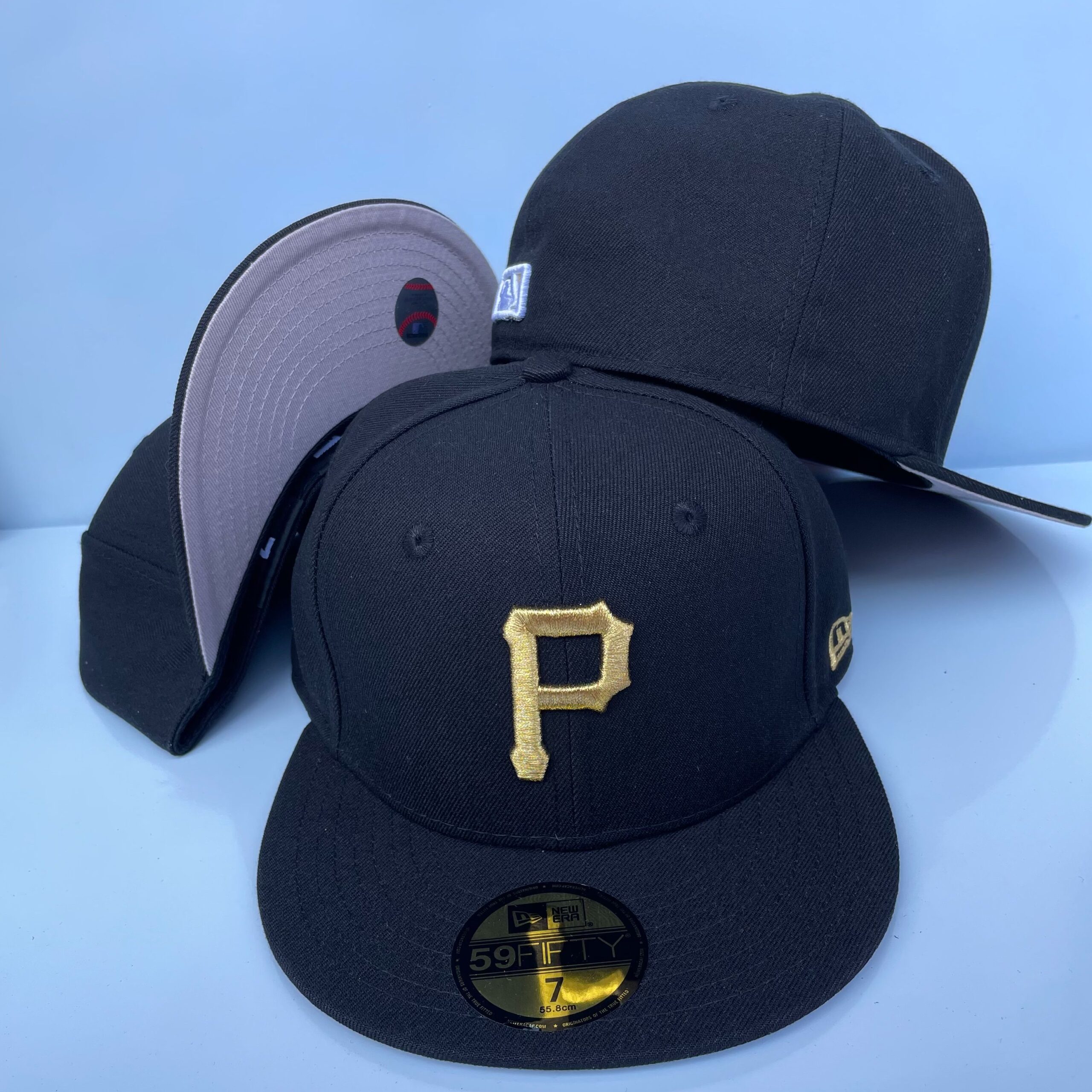 51 新纪元 Pittsburgh Pirates CCAA2601-25-051 AA Classic Fitted Cap 051 USD8.48 - Image 1