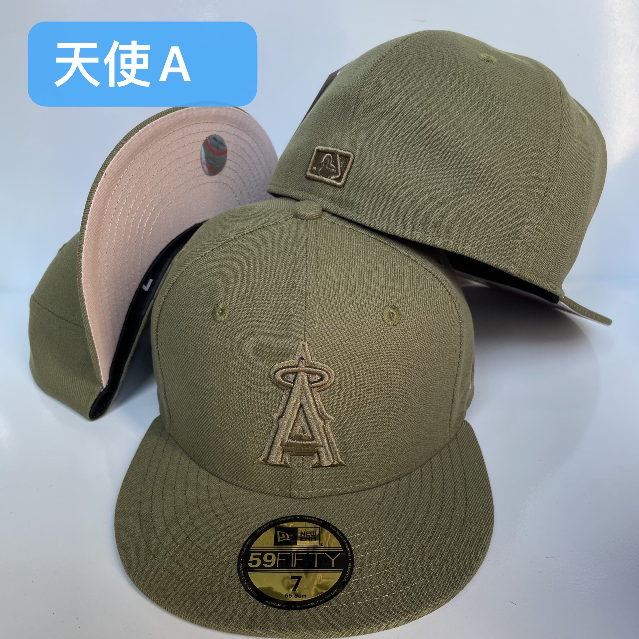 58 Los Angeles Angels of Anaheim CCAA2601-015-058 AA Classic Fitted Cap 058 USD8.48 - Image 1