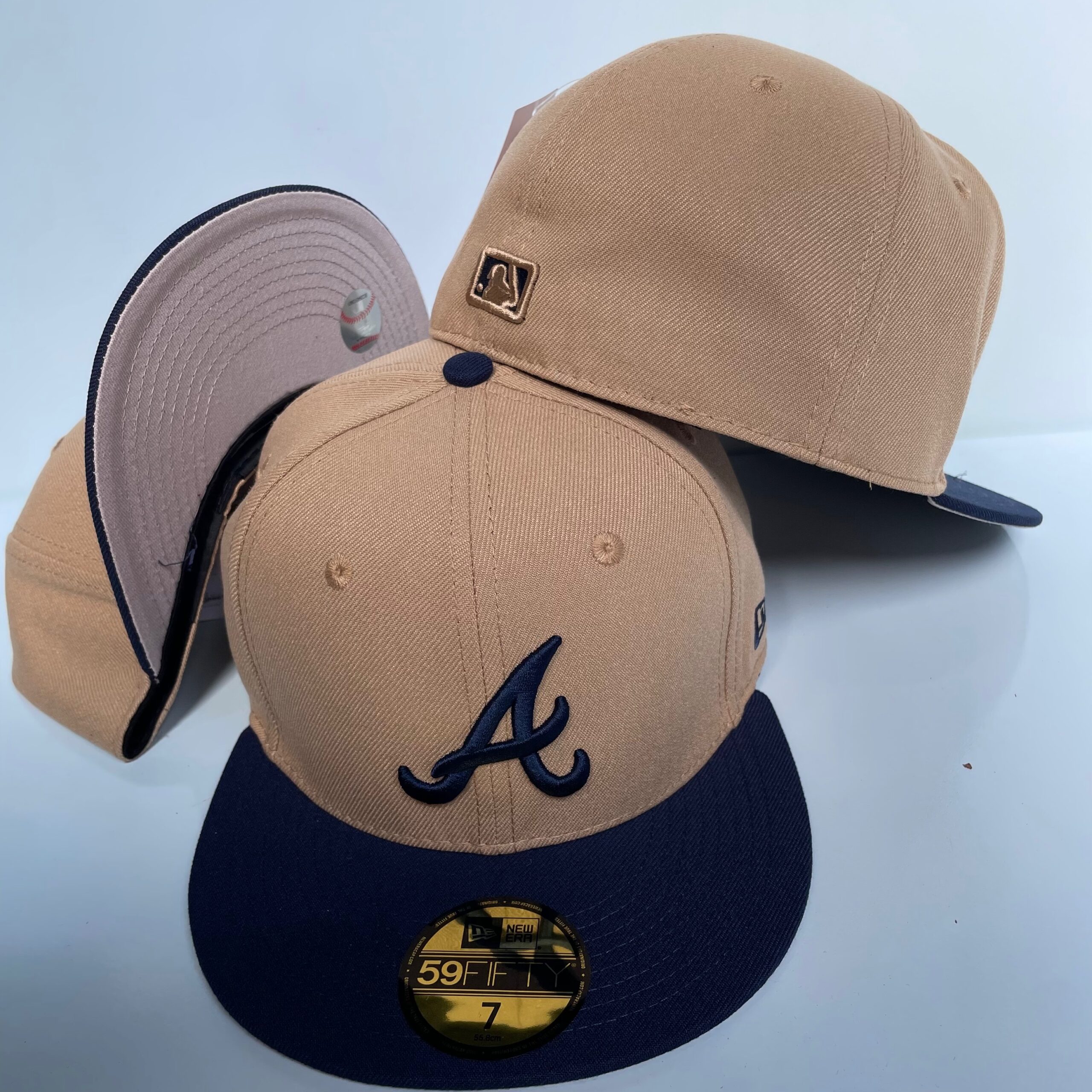 59 Atlanta Braves CCAA2601-06-059 AA Classic Fitted Cap 059 USD8.48 - Image 1