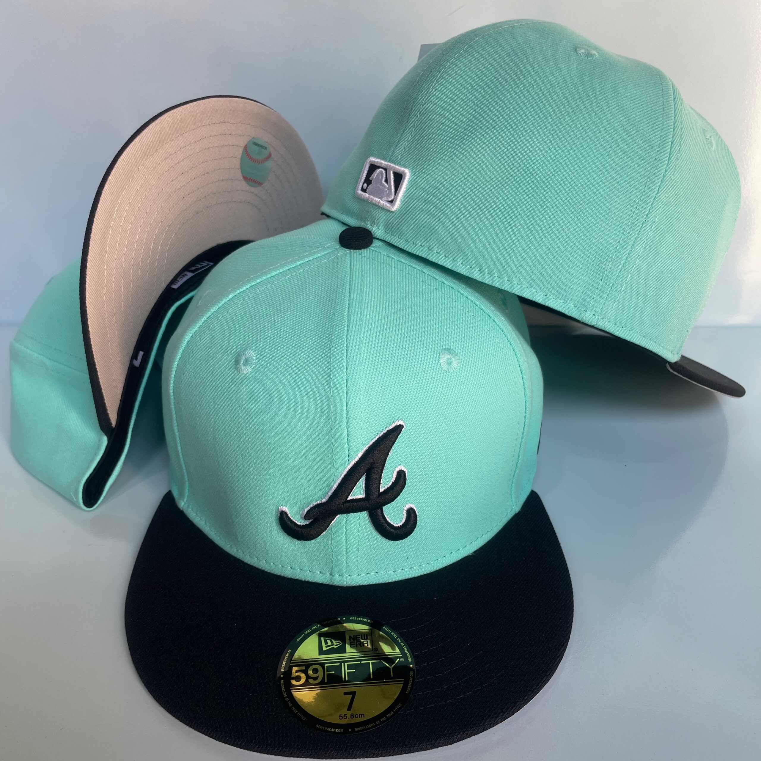 61 Atlanta Braves CCAA2601-06-061 AA Classic Fitted Cap 061 USD8.48 - Image 1