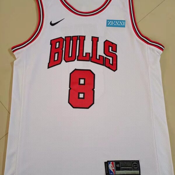 NBAJE2601-02-106 Chicago Bulls Basketball Jersey 106 USD12.98