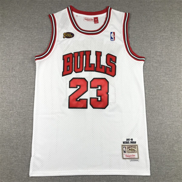 NBAJE2601-02-075 Chicago Bulls Basketball Jersey 075 USD12.98