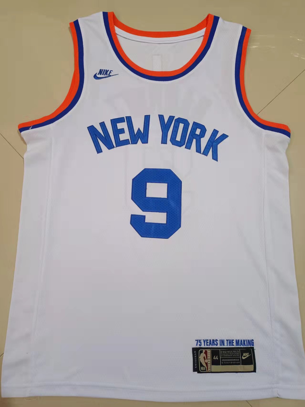 9#白01.jpg NBAJE2601-03-035 New York Knicks Basketball Jersey 035 USD12.98 - Image 1