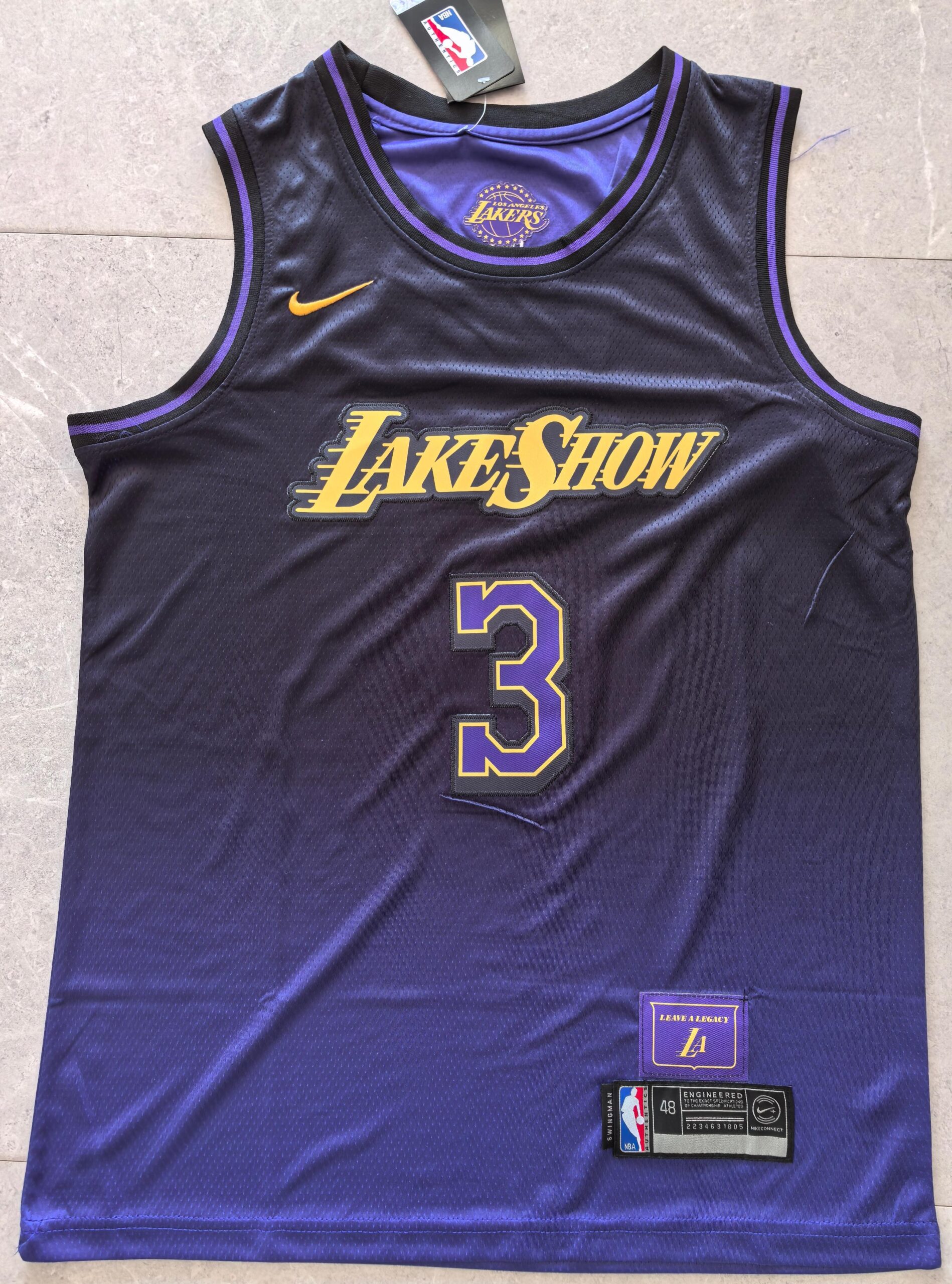 IMG_20241127_131419.jpg NBAJE2601-01-042 Los Angeles Lakers Basketball Jersey 042 USD12.98 - Image 1