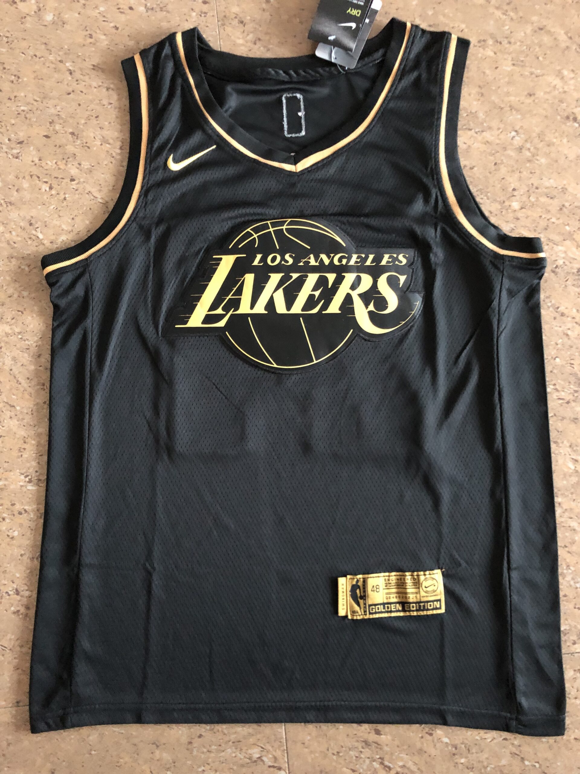 IMG_9286.JPG NBAJE2601-01-176 Los Angeles Lakers Basketball Jersey 176 USD12.98 - Image 1