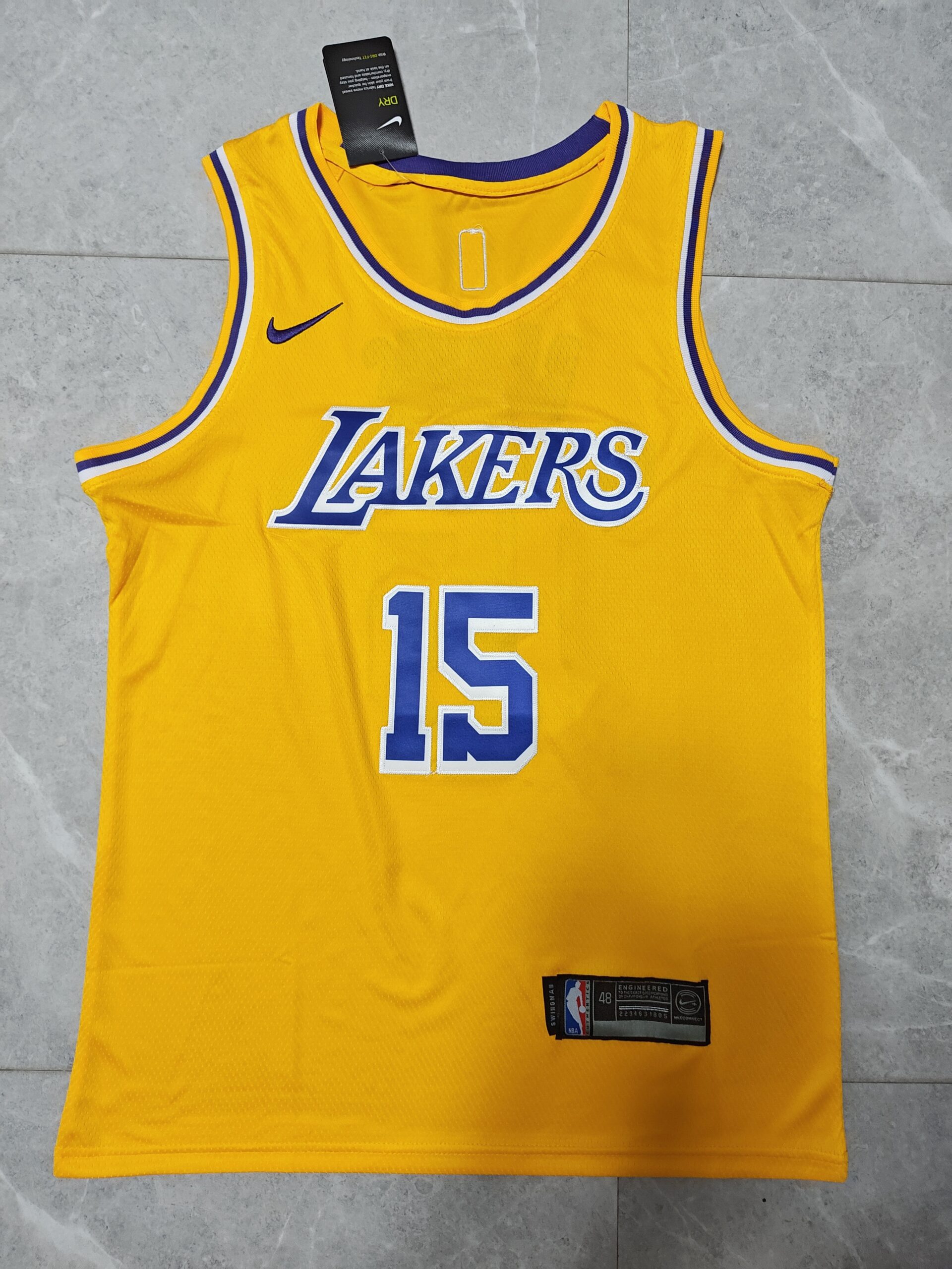 end NBAJE2601-01-009 Los Angeles Lakers Basketball Jersey 009 USD12.98 - Image 1