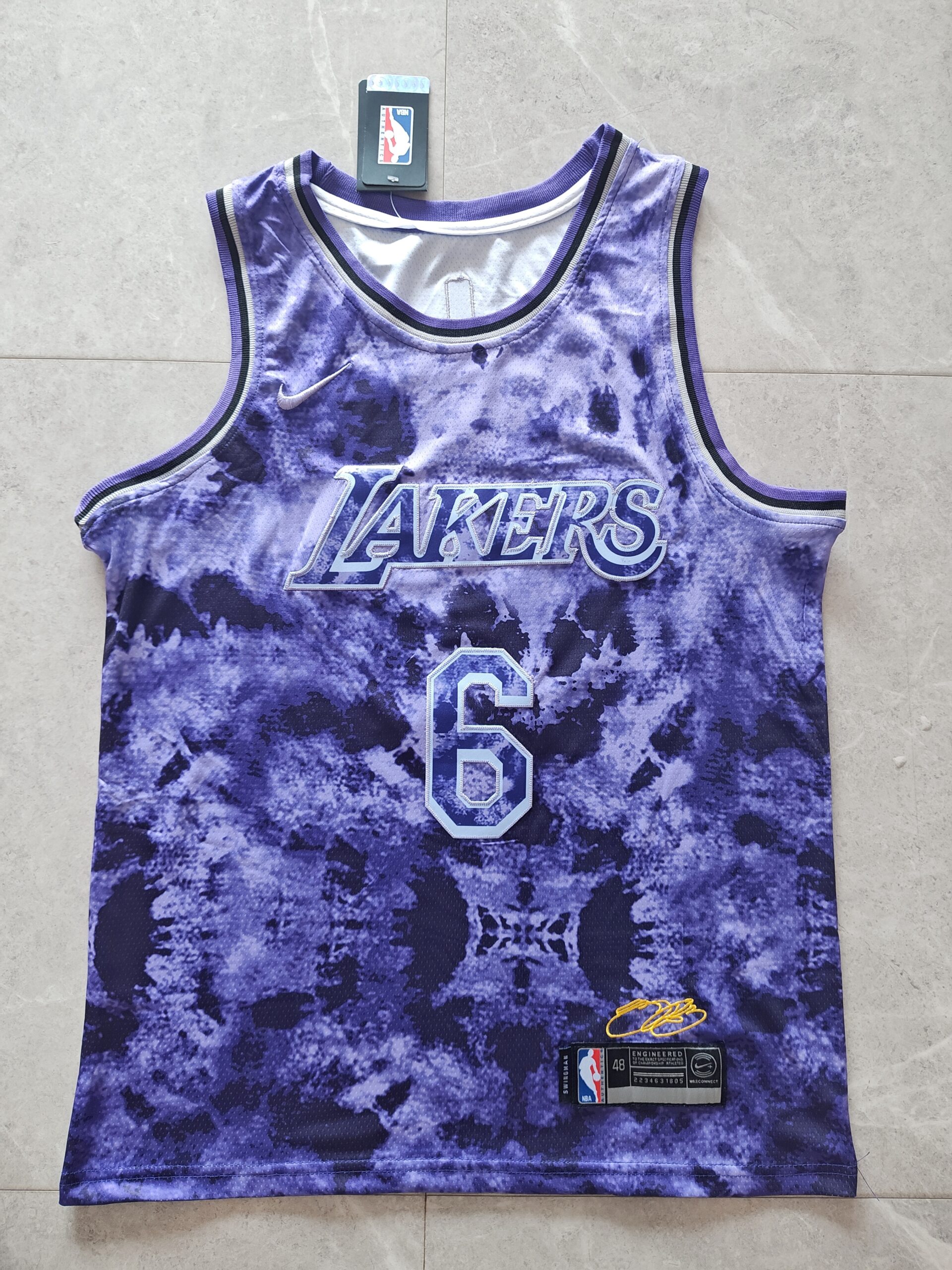 end NBAJE2601-01-008 Los Angeles Lakers Basketball Jersey 008 USD12.98 - Image 1