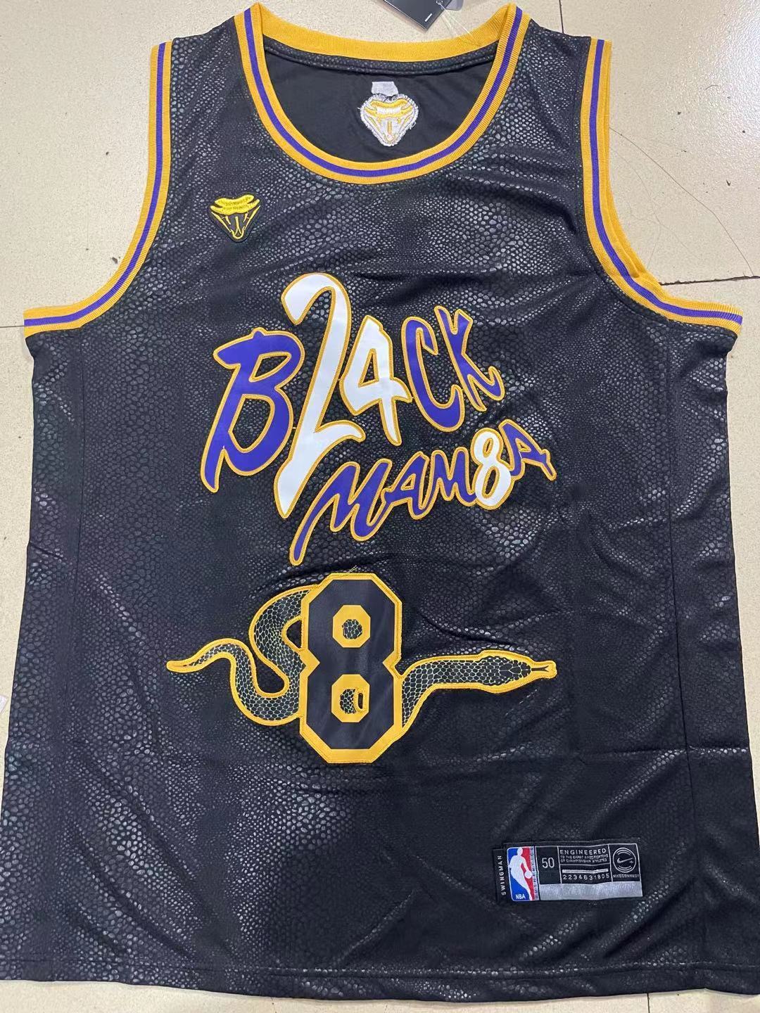 前8后24蛇纹01.jpg NBAJE2601-01-292 Los Angeles Lakers Basketball Jersey 292 USD12.98 - Image 1